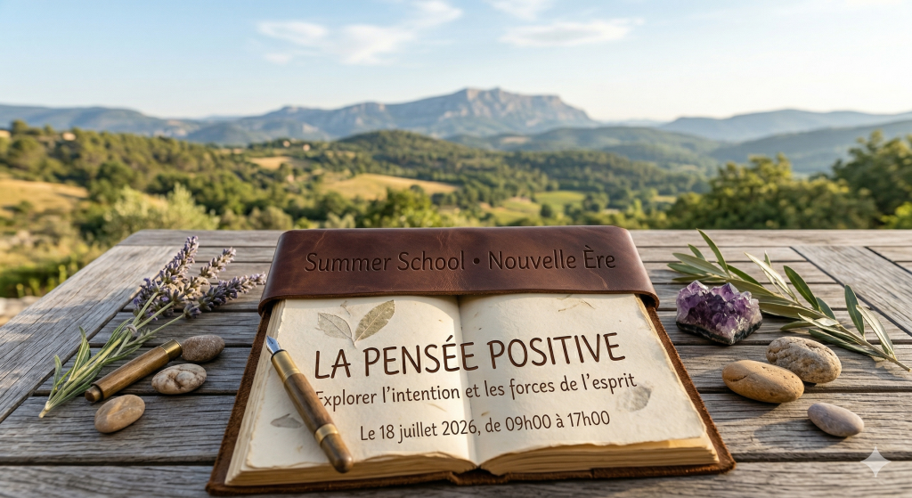 La Pensée Positive - Explorer l’intention et les forces de l’esprit;
S’appuyant sur les enseignements des grands maîtres de sagesse et les textes sacrés, cette journée est une immersion dédiée à la maîtrise de votre monde intérieur.
Nous explorerons ensemble comment développer une confiance en soi inébranlable, un mental positif et, surtout, une vision radicalement nouvelle de l'existence.