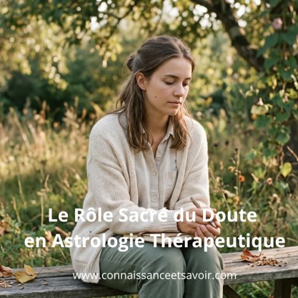 Le doute est-il un échec ? Découvrez comment l’astrologie thérapeutique brise le contrôle du mental pour libérer votre véritable souveraineté intérieure.
